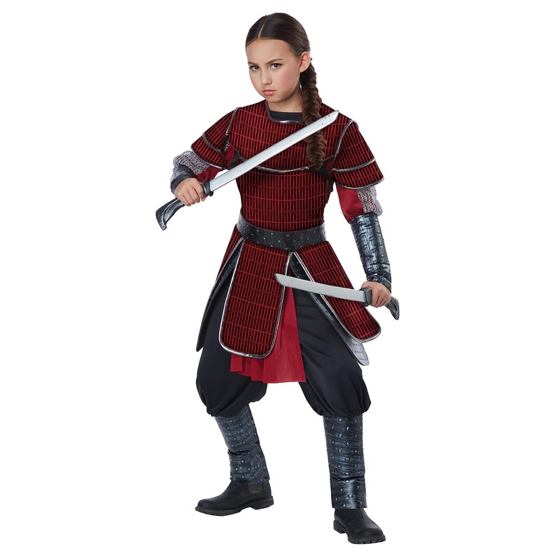 California Costumes Child Deluxe Samurai Costume, Medium
