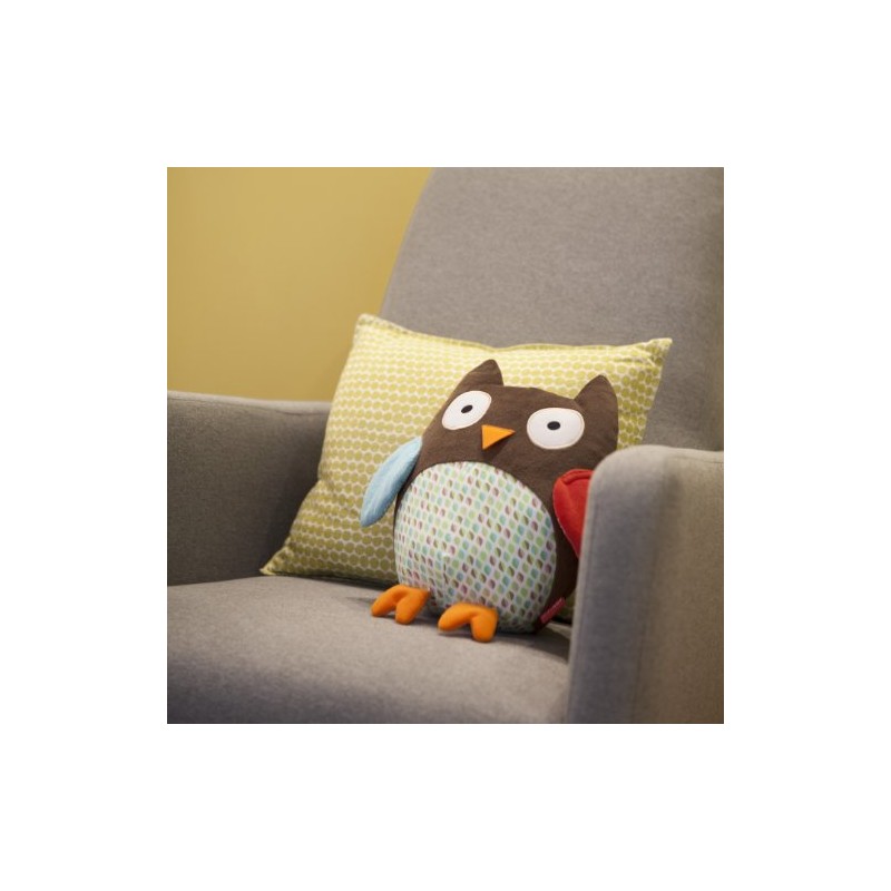Skip Hop Treetop Friends Owl Nursery Toy Cushion