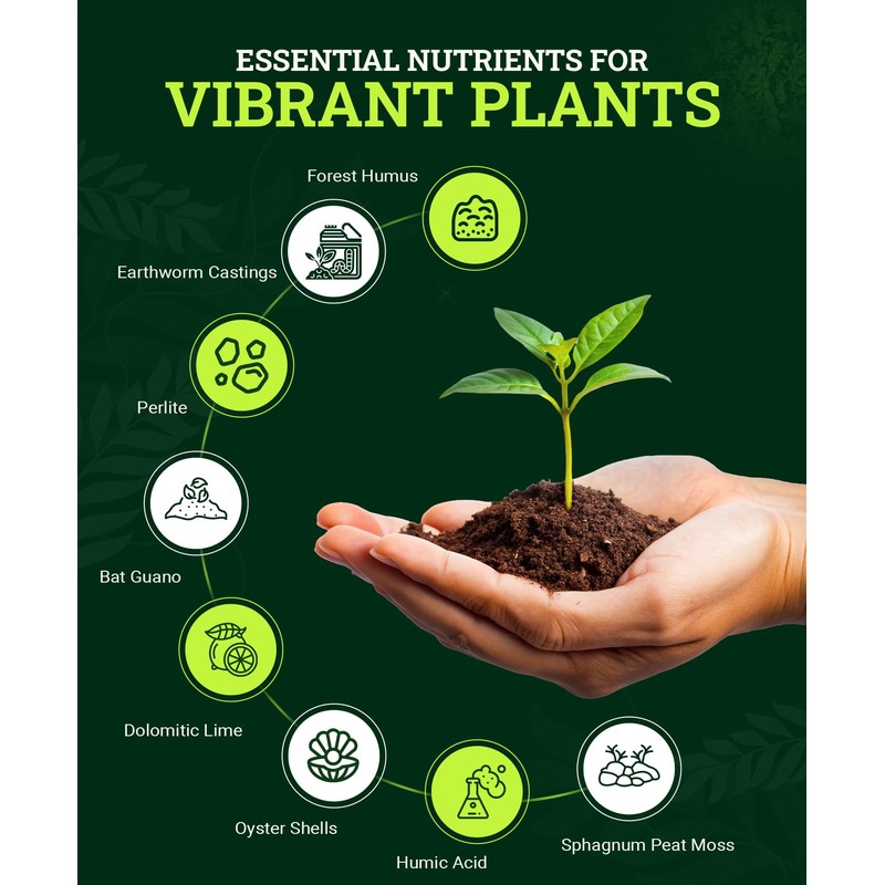 FoxFarm Happy Frog Potting Soil, 12qt – for Indoor/Outdoor Container