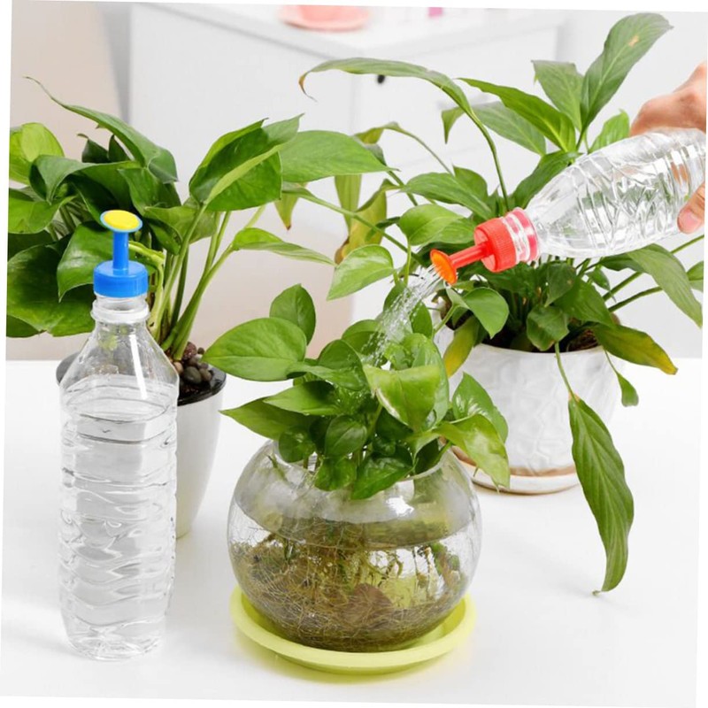 Outanaya Garden Sprinkler Flower Shape Nozzles Pcs Bottle Sprinkler Caps