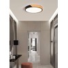 Qamra LED Ceiling Light, Ceiling Light, 30 cm, Black Ceiling
