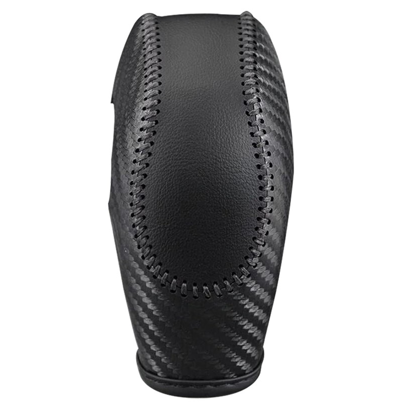 RAGBUSCLE Car Gear Stick Shifting Knobs Leather Cover Shifter Lever,