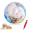 marhook Cat Water Mat Upgrade Thickened, Ocean-Themed Pet Cooling Mat