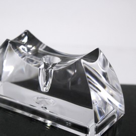 GemRich Pen Holder, 1 Piece, 2 Way, Vertical, Horizontal, Pen Holder, Stylish, Pen Holder, Desk, Pen Stand, Clear, Acrylic