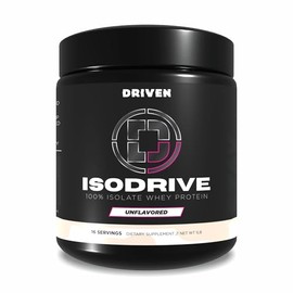 Driven Nutrition ISODRIVE Premium Whey Isolate (1lb, Unflavored)