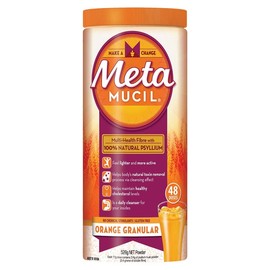 Metamucil Granular Texture Orange Flavour 528g X 48 Doses