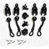 Replacement Bungee End Caps for Coolaroo Shades, Black