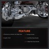 labwork Rear Drop Lowering Shackle Kit Replacement for Ford F250