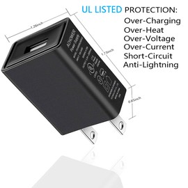 Fast Charger for Sony WH-1000XM5 WH-1000XM4 WH-1000XM3 WF-1000XM4 XB700 WI-XB400 WI-C100 WH-XB900N Wireless Bluetooth Earbuds Headphones Charger Adapter Replacement with 5FT USB C Cable [UL Listed]