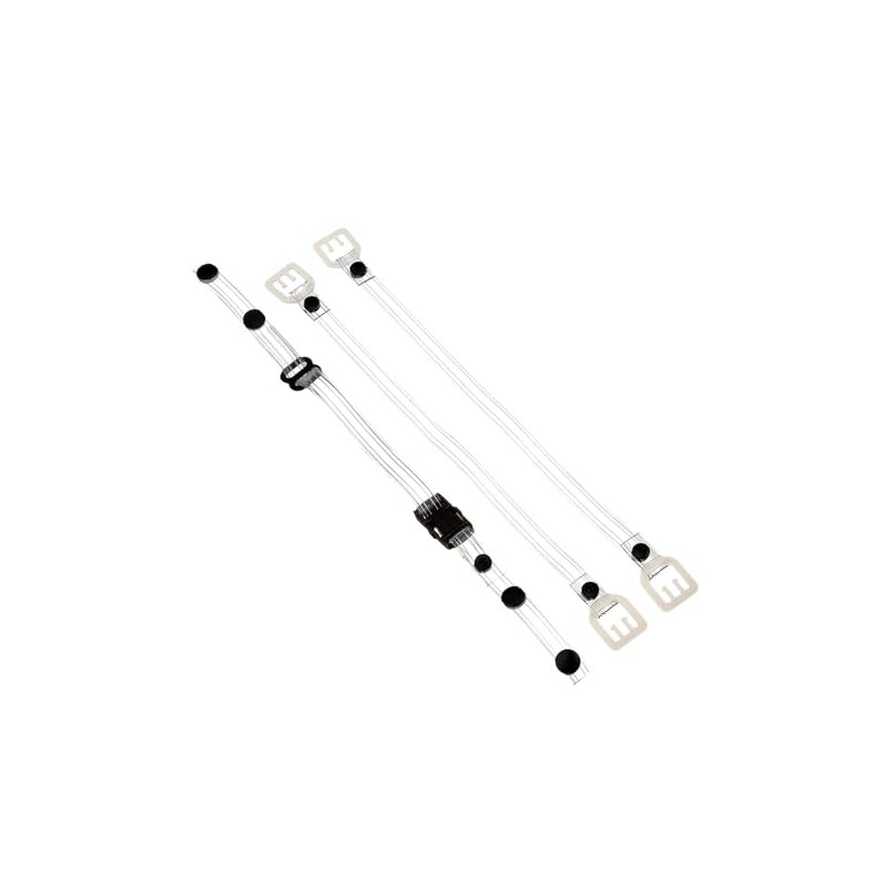 Toyo Safety No. TE-1 Transparent Chin Strap, Width 0.6 x