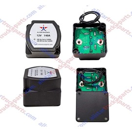[ALL STAR TRUCK PARTS] 12V 140 Amp Dual Battery Smart Isolator - VSR - Voltage Sensitive Relay Specially Designed for ATV, UTV, Boats, RV's, Campers 5th Wheels Off Road Vehicles Rhino Polar