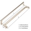 khtumeware 10 Pack Polished Nickel Cabinet Pulls 8-3/4 Inch(224mm) Hole