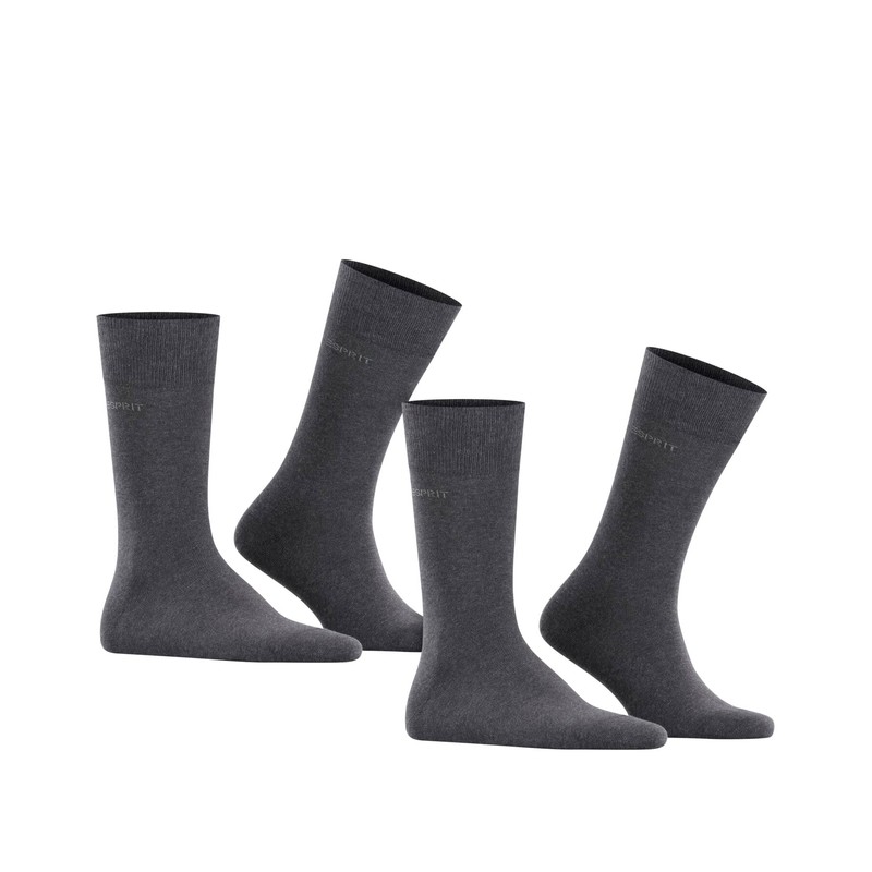 Esprit Men's Socks Anthracite Melange 55-8