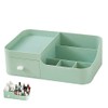 FOREVERIE Makeup Organisers with 1 Drawer, Plastic Skincare Storage Box