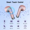 Wireless Earbuds, Bluetooth 5.3 Headphones with 4 ENC Noise Cancelling