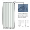 DWCN French Door Curtains – Rod Pocket Thermal Blackout Curtain