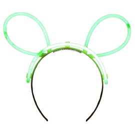 Zac's Alter Ego Individually Wrapped Assorted Colour Self-Make Glow Bunny Ears