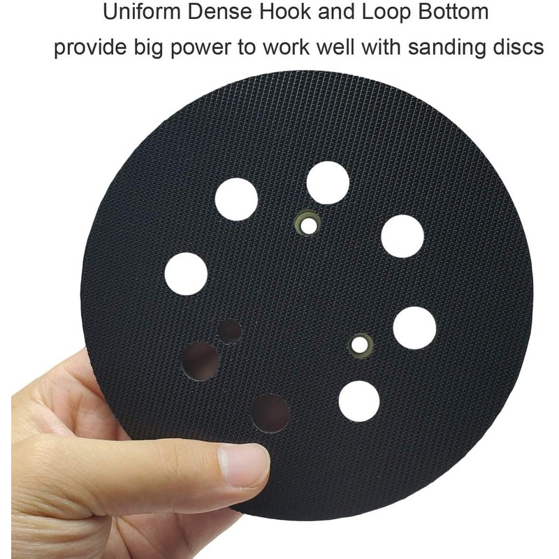 5 inch 8 Hole Hook and Loop Replacement Sander Pad