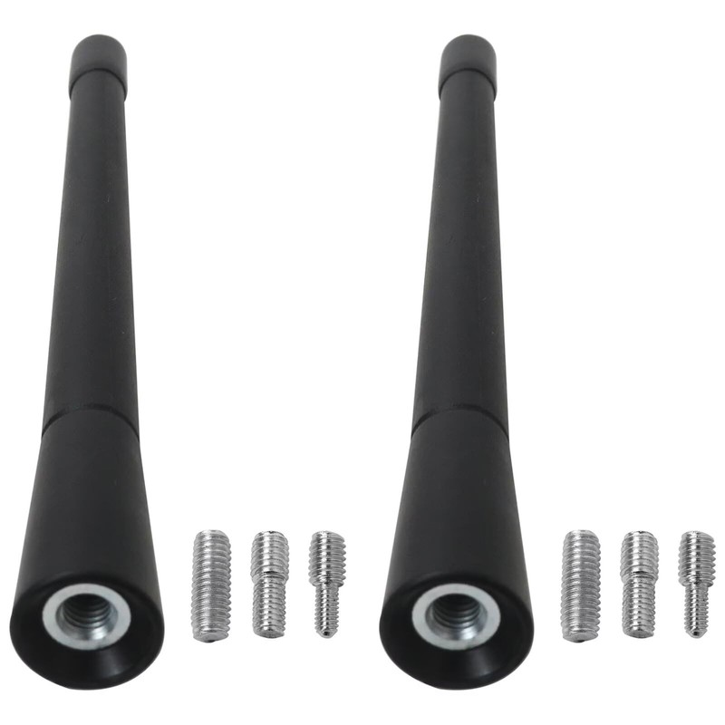Xspeedonline 2X Rubber Short Antenna Replacement - for 1989-2025 Harley
