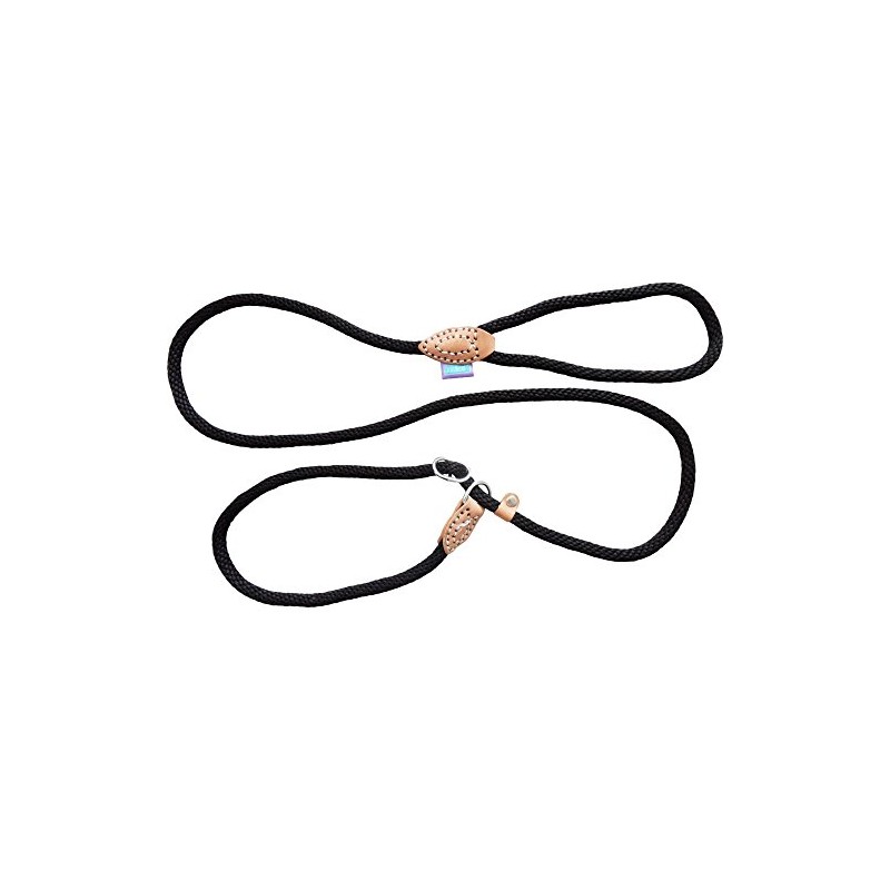 DOG & Co Soft Touch Rope Trigger Dog Lead, black
