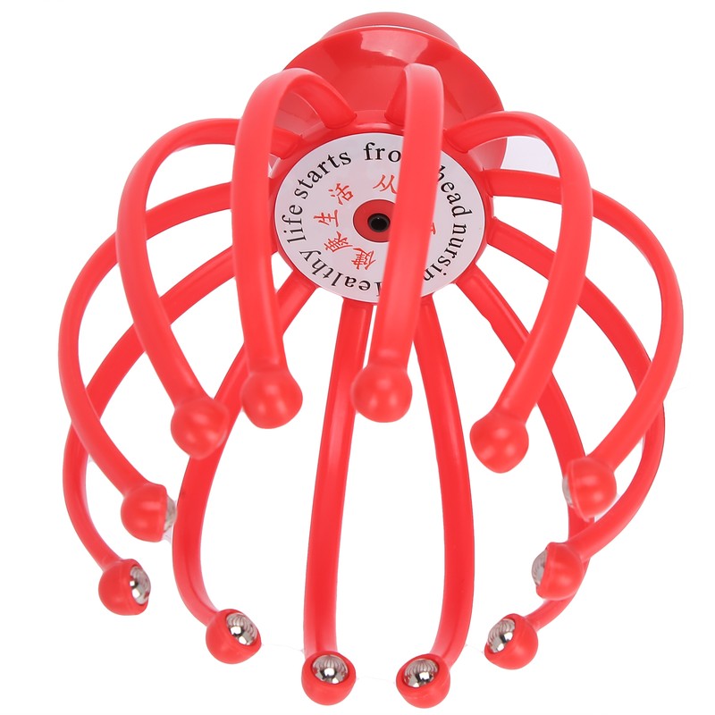 12 Claw Electric Scalp Massager Rechargeable Vibrating Head Massager Tool