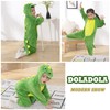 Doladola Baby Animal Costume with Hood, Children’s Flannel Jumpsuit, for