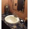 UPREDO Blue Stone Adhesive Marble Paper Granite Look Marble Effect