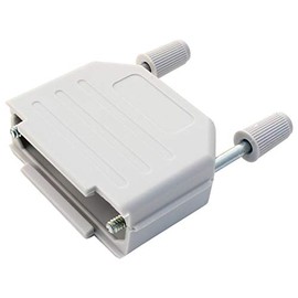 BACKSHELL, Plastic, Vertical, Gry, 9WAY / Components D SUB BACKSHELLS CONNECTORS, 1 Piece Pack - MC-DPPK9-GREY-K