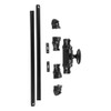 A29 Hardware 2 Feet Oval Style Iron Cremone Bolt for