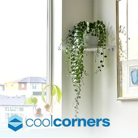 COOL CORNERS 4 Brackets, Nails, Punch - Large and Small Picture Hanging System