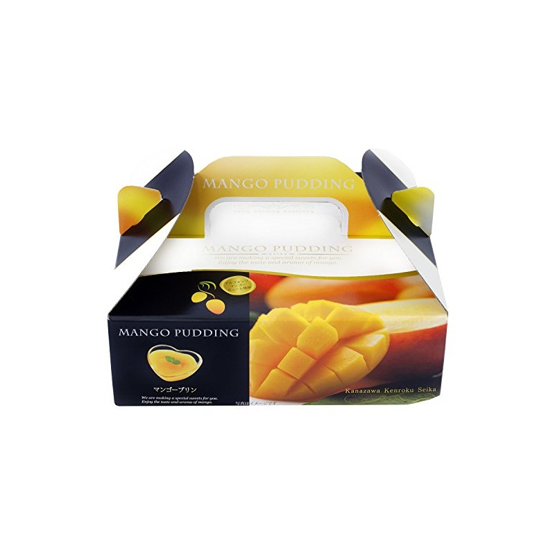 Kanazawa Kenroku Seika MP-6 Mango Pudding 6 Pieces 11.1 oz