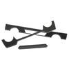 Center Console CD Panel Trim Cover Carbon Fiber Decoration Fit