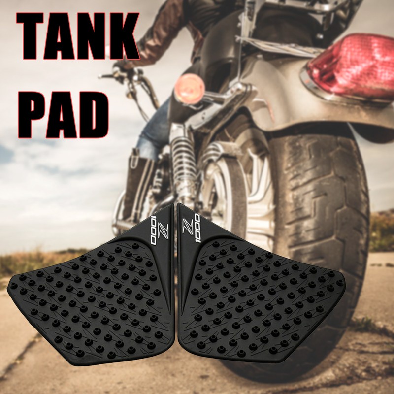 Motorcycle Anti slip Tank Pad Sticker Knee Grip Traction Side