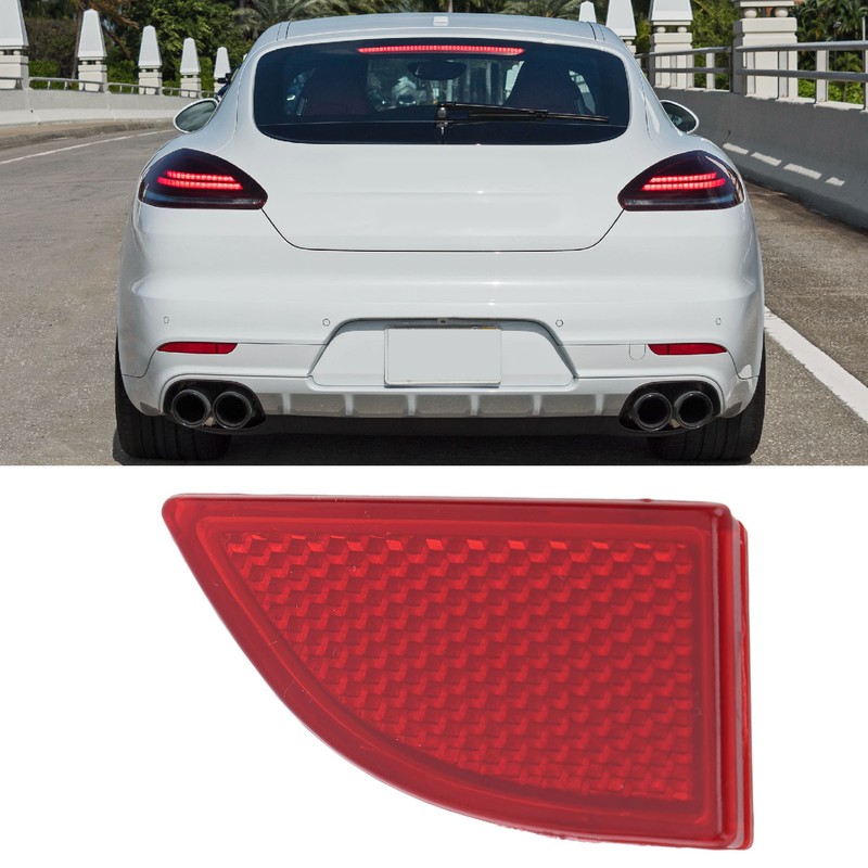 Side Rear Fog Reflector Left Right Rear Side Bumper Fog