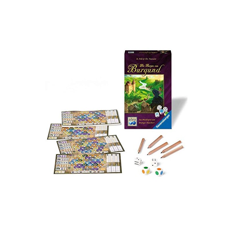 Ravensburger 26974 Die Burgen von Burgund Dice Game