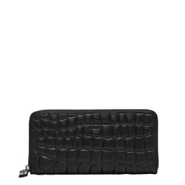 Liebeskind Berlin Women's 899-Gigi20-Croco-black Travel Accessory Wallet (Gigi Kroko) - Black (Black), size: large