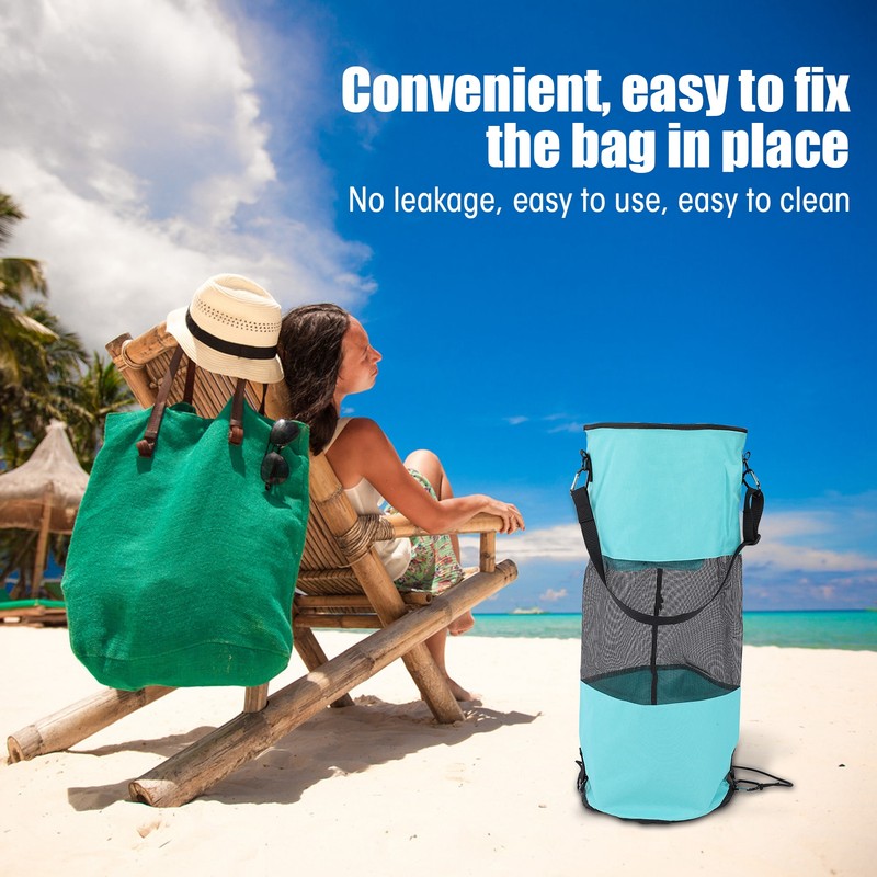 Boat Trash Bags Reusable Waterproof Portable Mesh Trash Bags for
