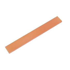 1 barra plana de cobre de 1/4" x 1" x 8", barra de cobre al 99,98%, placa de barra colectora de cobre sólido de 6 x 25 x 204 mm para uso eléctrico (1 