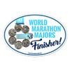Charmed Running World Marathon Majors 26.2 Distance Car Magnet