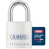 ABUS Titalium padlock 80TI/60 - Cellar lock with lightweight, solid