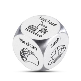 Santa Swap Exchange Gift Dice, Funny Gag Gifts Dice - Stocking Stuffers for Women Men Adults Christmas Valentines Day Gifts for Boyfriend Girlfriend Anniversary Steel Wedding Gifts for Husband Wife