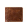Wolfsohn Men's Leather Wallet, 12 Compartments, Hilfiger Wallet, Portrait Format,