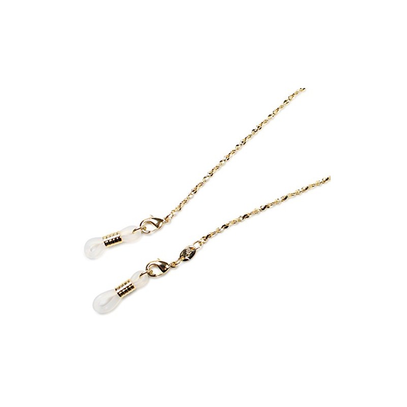 Pearl Glass Cord Brass 72cm Gold CG-104