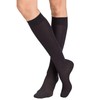 Hudson Relax Fine Women's Knee Socks Pressure-free Waistband, Anthracite 0545
