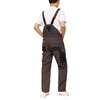 WORK IDEA Mens Work Dungarees Oxford Knee Pockets Durable Canvas,