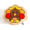 Midlee Turkey Thanksgiving Sugar Cookie Dog Toy (Large)