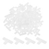 sourcing map 600Pcs Wall Floor Tile Plastic T-Shape Spacers Tiling