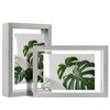 Egofine 8x10 Floating Frames Set of 2, Double Plexiglass Picture