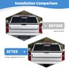 RT-TCZ for Silverado Tailgate Handle Cover Trim Compatible with Chevy