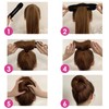 Pack of 4 Women's Hair Bun Maker, Bun Maker, Magic